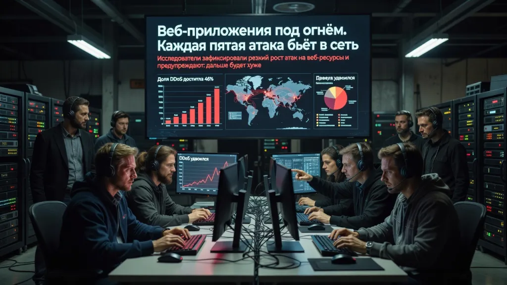 Веб-приложения под огнём. Каждая пятая атака бьёт в сеть